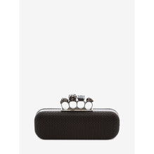 Studded Four Ring Clutch