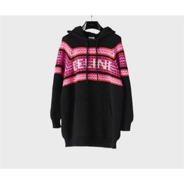 2AC23579S.24BK - HOODIE JACQUARD CELINE