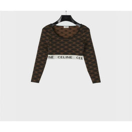 2AG03916T.19BR - TOP CROPPED MANCHES LONGUES