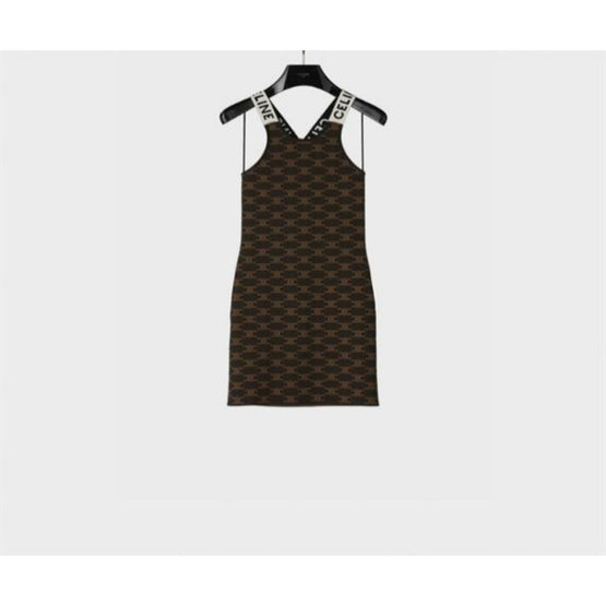 2AG05916T.19BR - ROBE DÉBARDEUR