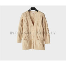 2AJ36086U.03PA - CARDIGAN LONG TORSADES
