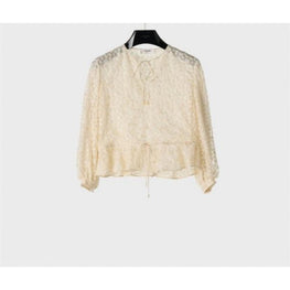 2B990481W.12CR - BLOUSE FOLK BASQUE COULISSE