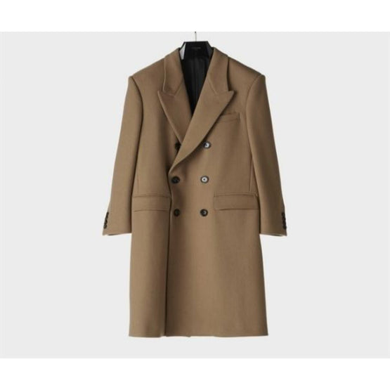 2M691943C.02DC - MANTEAU BOXY 6B COL CRANTE