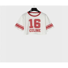 2X09D671Q.01IZ - T-SHIRT CROPPED 16 CELINE