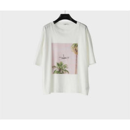2X43F671Q.01ZX - T-SHIRT LOOSE AVE 57 SKY