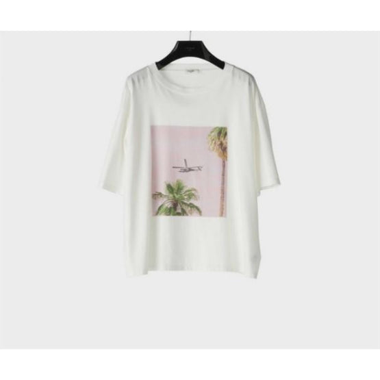 2X43F671Q.01ZX - T-SHIRT LOOSE AVE 57 SKY