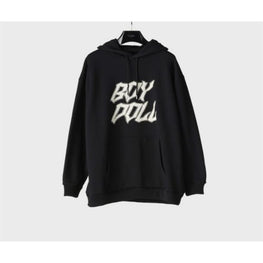 2Y976670Q.38AW - HOODIE LOOSE BOY FLOCK STUDS