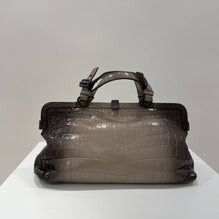 TOP HANDLE BAG - STEEL NEW