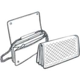 CHAIN / STRAP WALLET - STEEL NEW-ESPR/ST.N