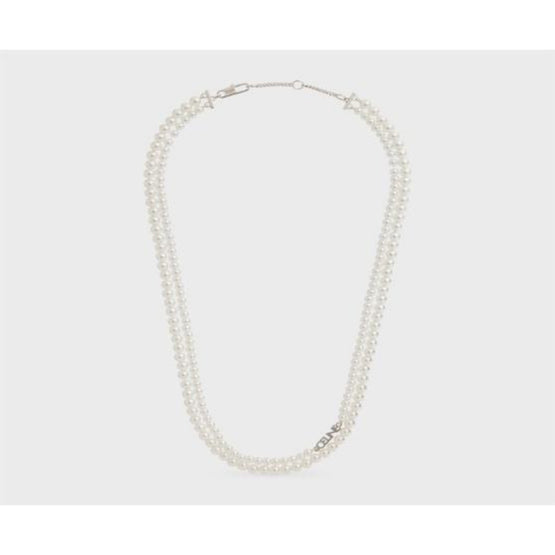 461HQ6BPE.01IS - Double Pearl Necklace