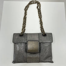 CROSS-BODY BAG - ARGENTO ANT.N-NERO