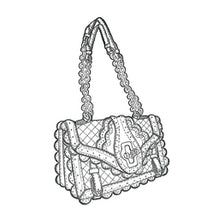 CROSS-BODY BAG - HIBISCUS-NERO