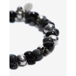 Beaded Skull Bracelet