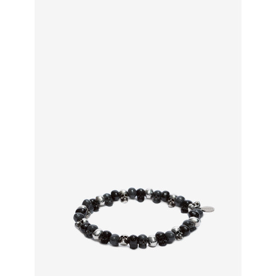 Beaded Skull Bracelet