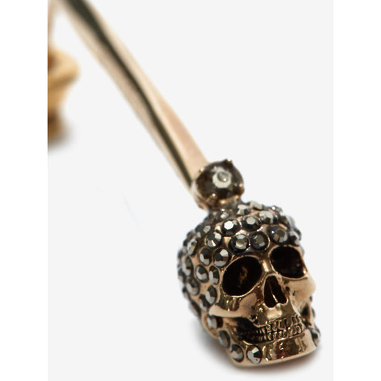 Stick Skull Earrings