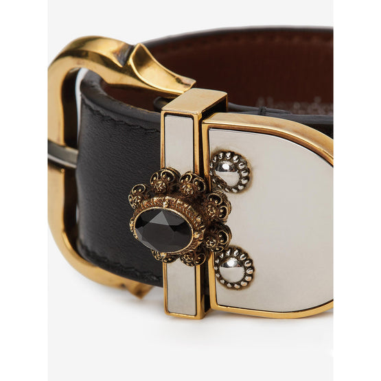 Leather Buckle Bracelet