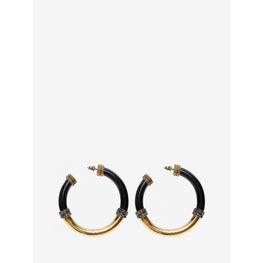 Resin Hoop Earrings