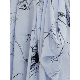 Dancing Girl Midi Dress