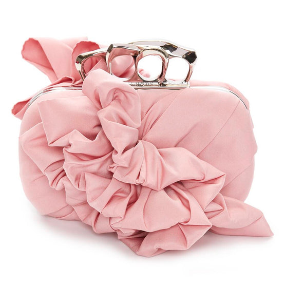 Ruffled Knuckle Clutch