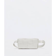 MINI BELTBAG PAPER CALF - WHITE/WHITE/FRO-SIL