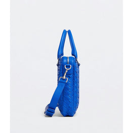 BRIEFCASE - COBALT-SILVER