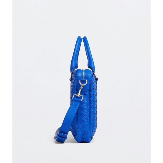 BRIEFCASE - COBALT-SILVER