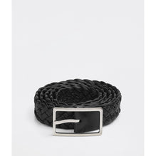 PADDED INTRECCIO - BLACK-SILVER.