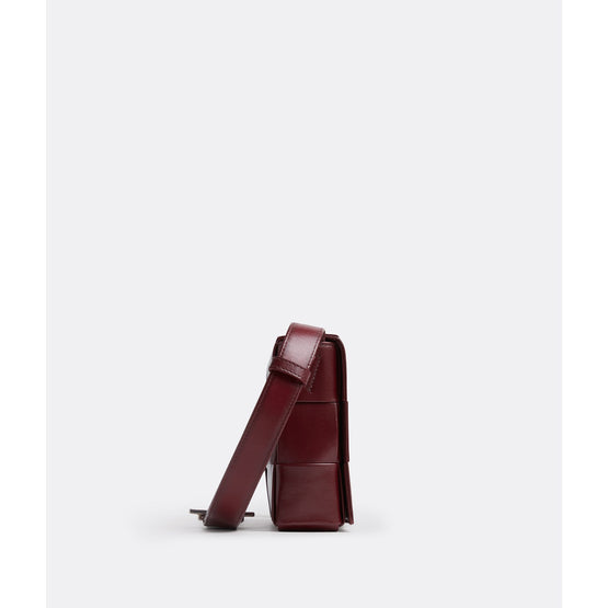 CASSETTE PAPER CALF - BAROLO-SILVER