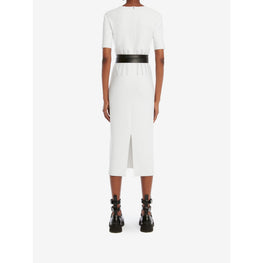 Engineered Jacquard Knit Pencil Dress