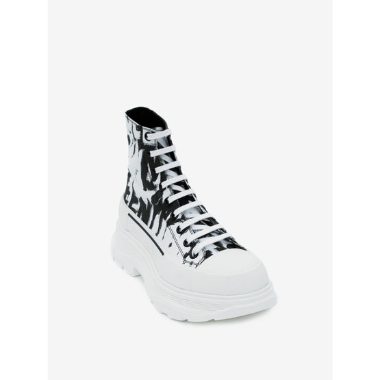 McQueen Graffiti Tread Slick Boot