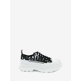 McQueen Graffiti Tread Slick Lace Up