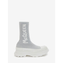 McQueen Graffiti Knit Tread Slick Boot