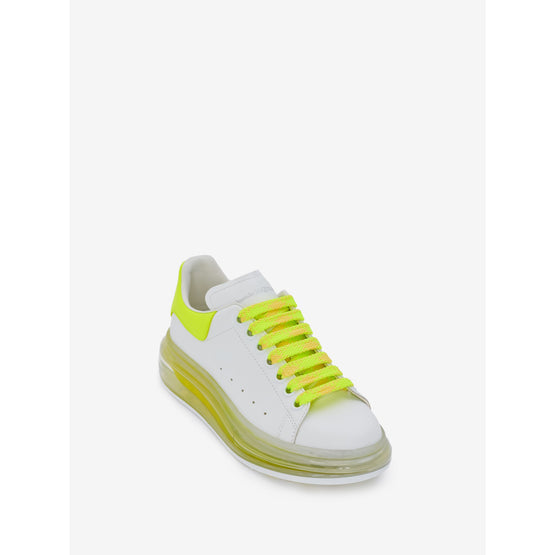 Oversized transparent sole sneaker