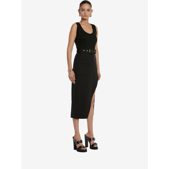 Trompe L'oeil Pencil Dress