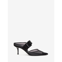 Punk Buckle Mule