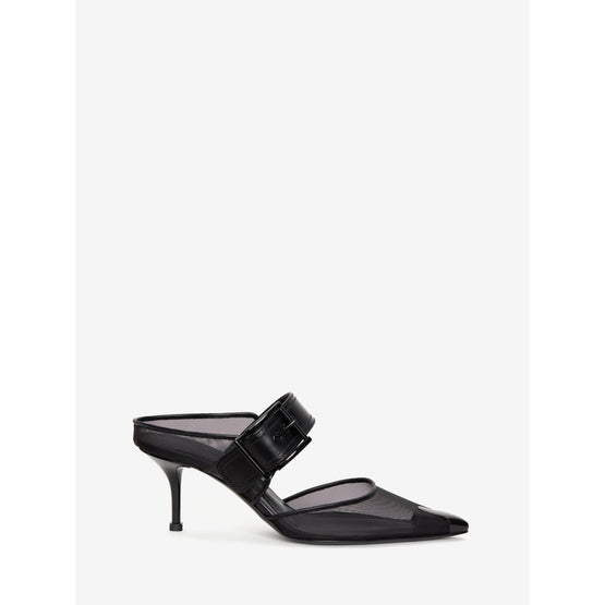 Punk Buckle Mule