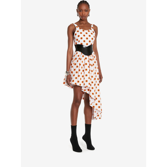 Iris Asymmetric Mini Dress