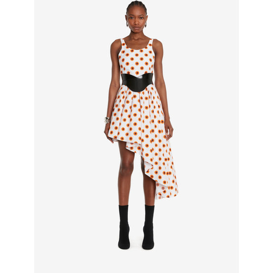 Iris Asymmetric Mini Dress