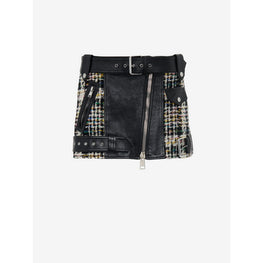 Hybrid Biker Mini Skirt