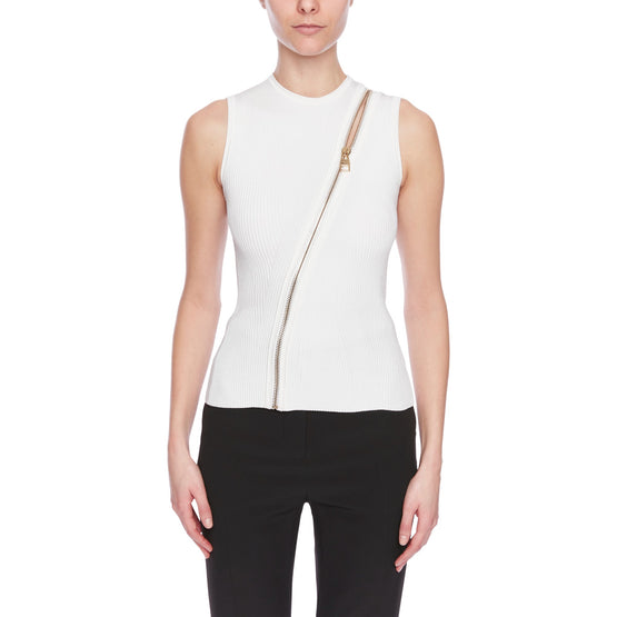 Zip Knitted Top