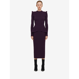 Ribbed Pencil Skirt