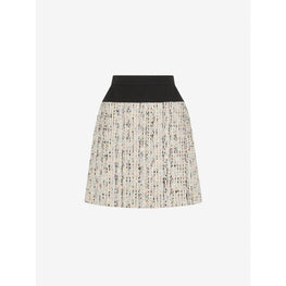 Hybrid Tweed Mini Skirt