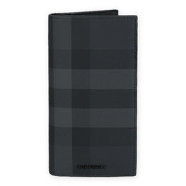 체크 장지갑