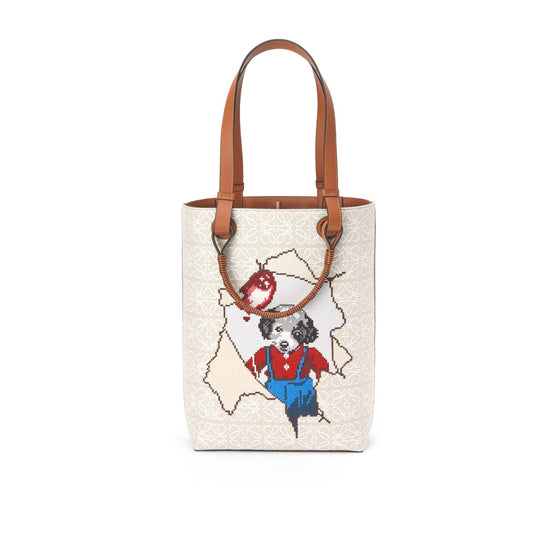 DH PUPPY VERTICAL TOTE