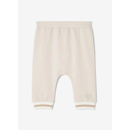 [NB UNISEX] 베이지 스트라이프 커프 스웻팬츠
