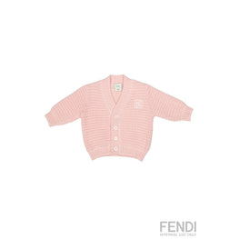 [NB UNISEX] 핑크 펀칭 스티치 가디건