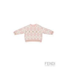 [NB UNISEX] 핑크 클래식 아가일 패턴 니트