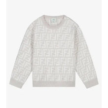 [NB UNISEX] 라이트 그레이 FF 모노그램 풀오버