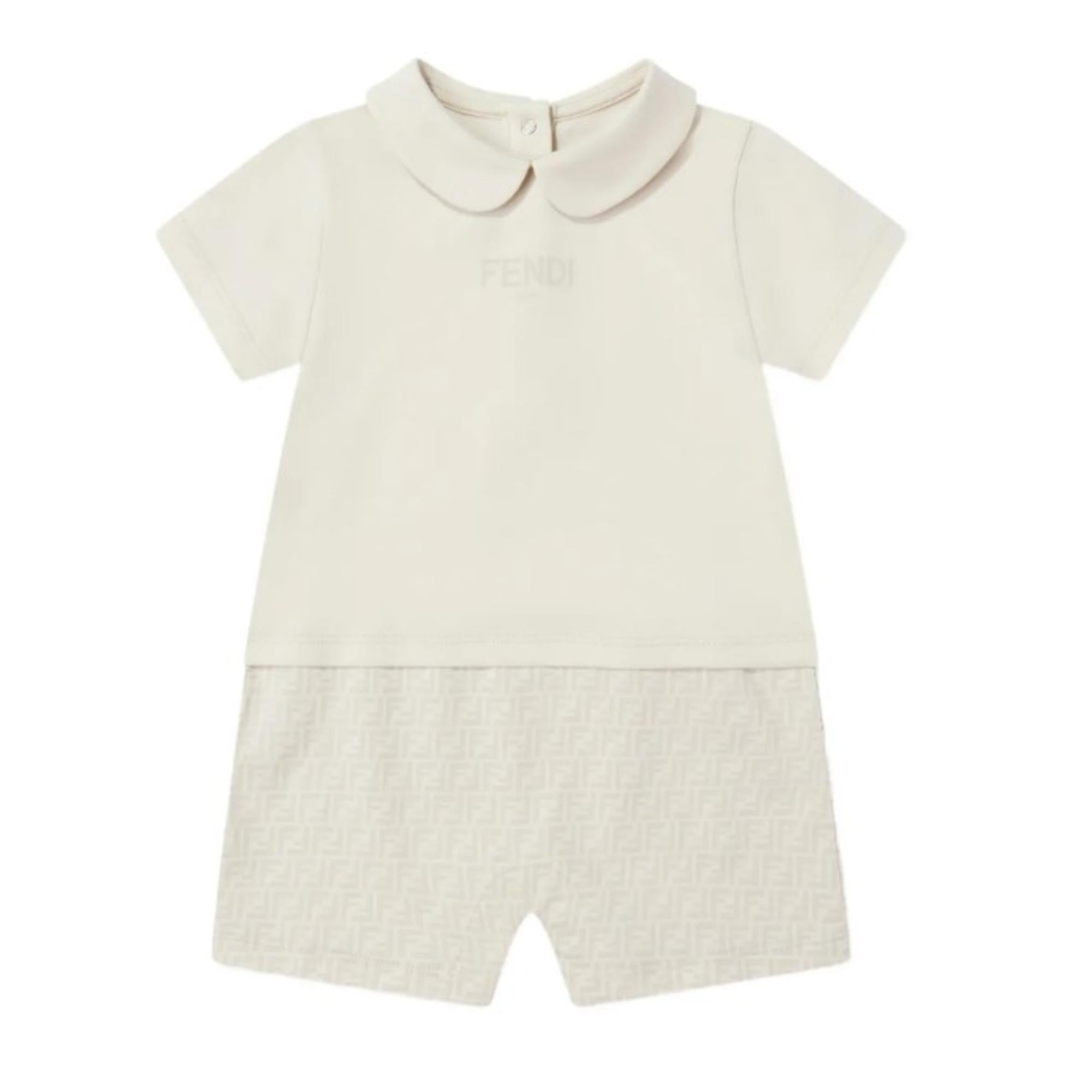 [NB UNISEX] FF 모노그램 베이직 바디수트