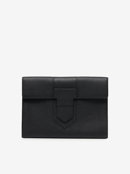 Presse A5 Pouch Taurillon Soft Black